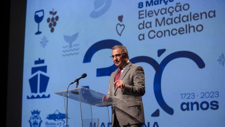 José Manuel Bolieiro manifesta orgulho no povo da Madalena em dia de aniversário do concelho