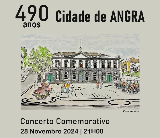 Concerto Comemorativo dos 490 anos de elevação de Angra a cidade.