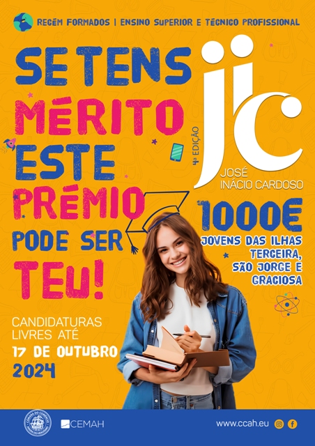Abertas candidaturas para edição 2024 de prémio de mérito académico e escolar
