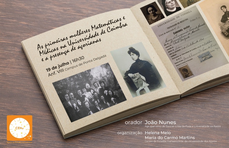 As primeiras mulheres matemáticas e médicas na UC e a presença de açorianas