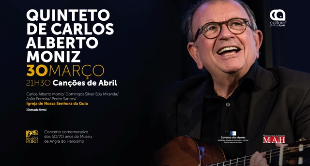 Quinteto Carlos Alberto Moniz canta Abril no Museu de Angra