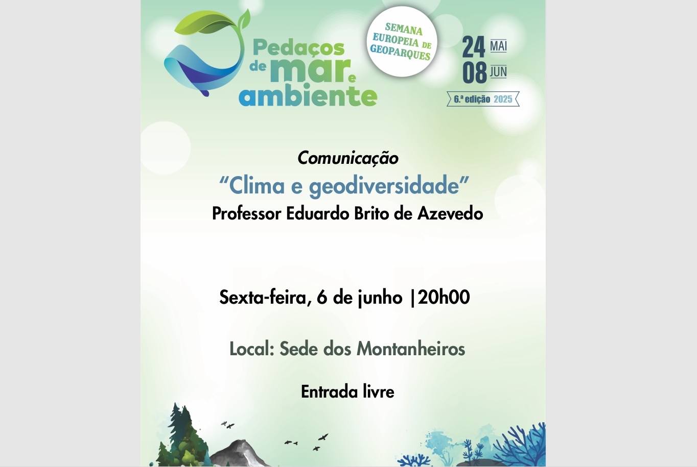 Pedaços de Mar e Ambiente