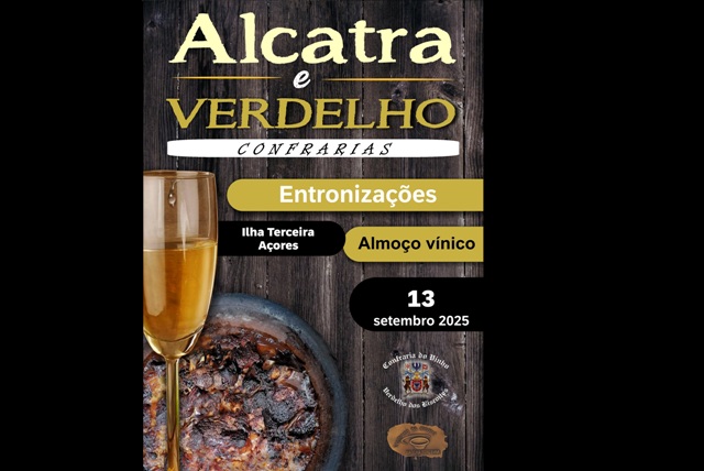Entronizações Alcatra e Verdelho este sábado em Angra do Heroísmo