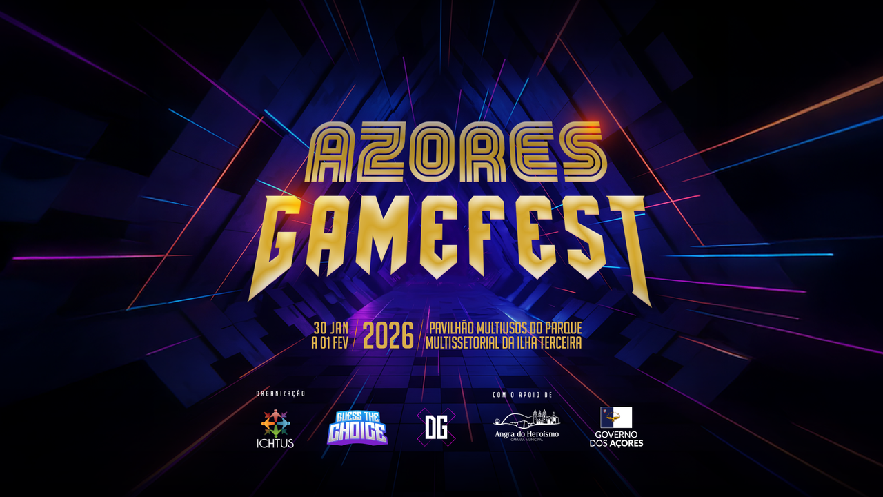 AZORES GAMEFEST 2026, o gaming e o universo dos videojogos regressam à Ilha Terceira