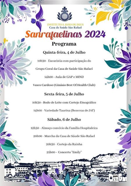 Festas Sanrafaelinas 2024 na Casa de Saúde São Rafael